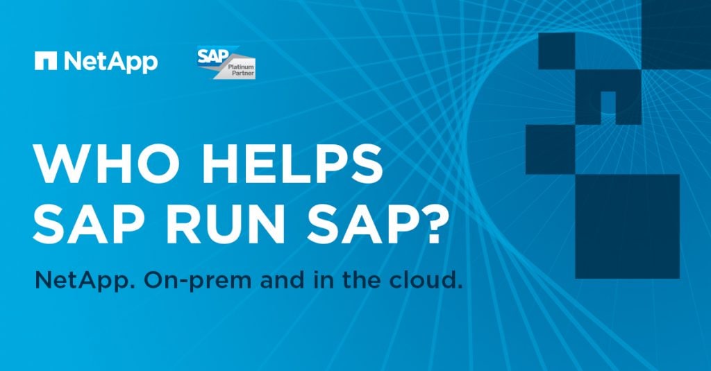 Discover how you can transform your SAP applications at NetApp Virtual Experience at SAP SAPPHIRE Converge NOW