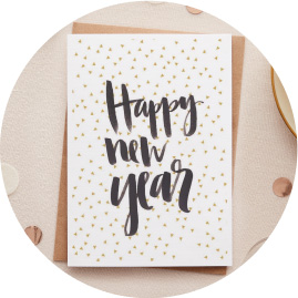 New Years Greeting Cards