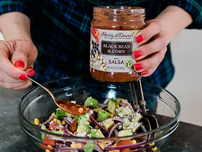 southwestern black bean corn salad