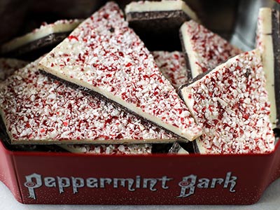 peppermint bark cheesecake 2