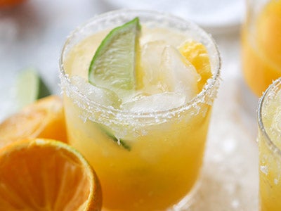 honeybell orange margarita cocktail
