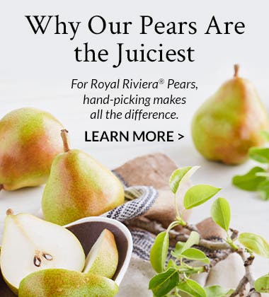 Organic Golden State Pears to Compare Deluxe Fruit Gift - RB1001