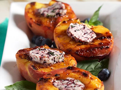 grilled blueberry peaches 2