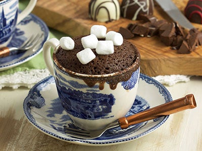 chocolate mug cake 2
