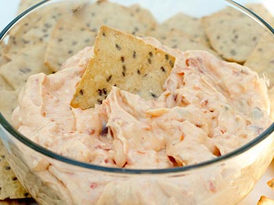 pepper relish and cream cheese dip