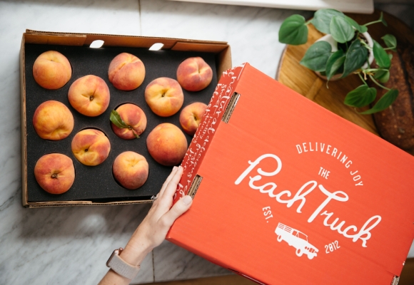 Georgia Peaches from The Peach Truck