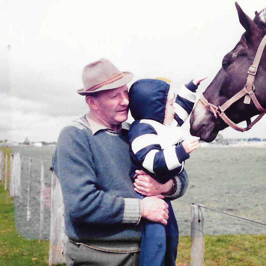the late Charles Coughlan with his niece Marie