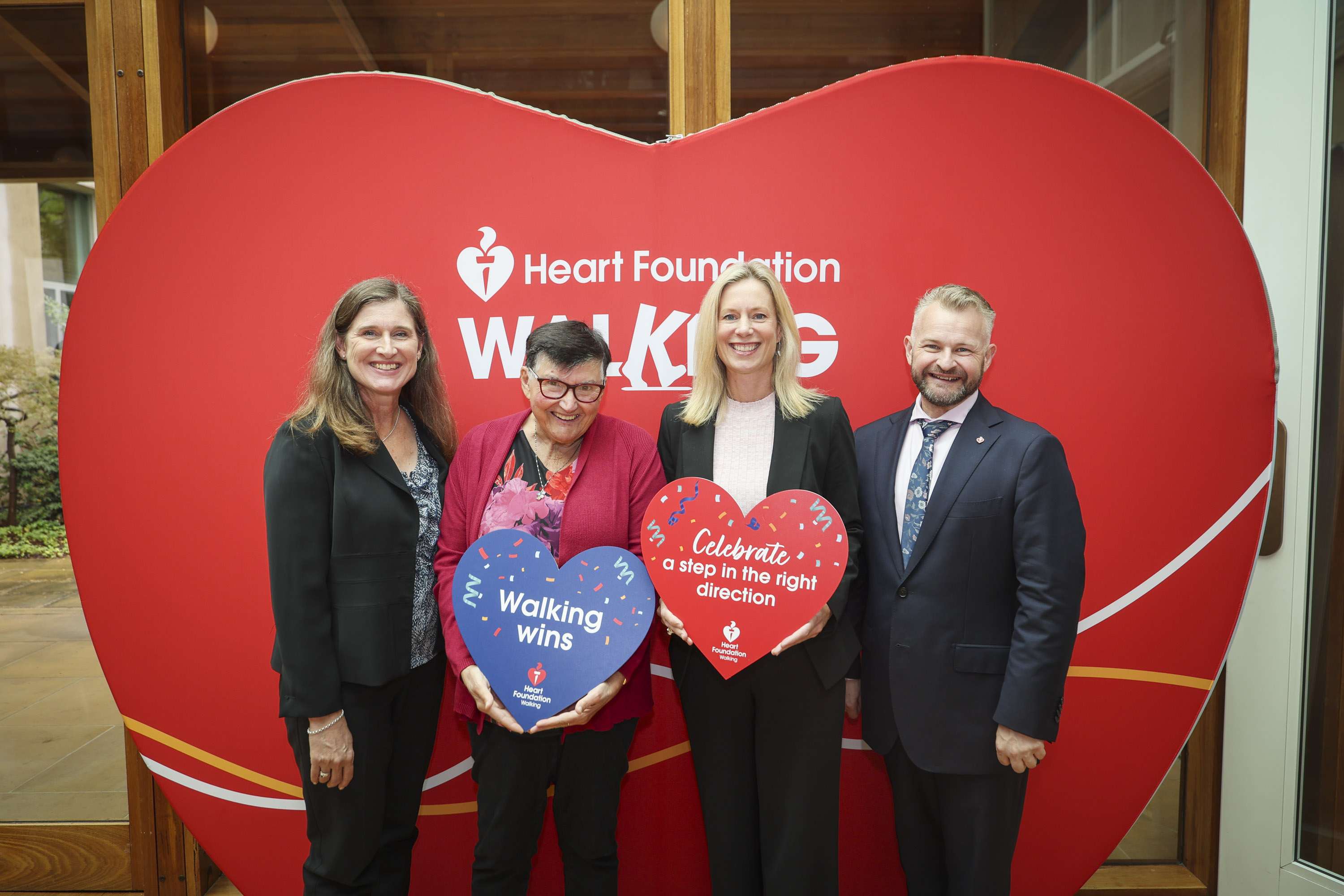 Heart Foundation Walking 30‑year anniversary afternoon tea at Parliament House