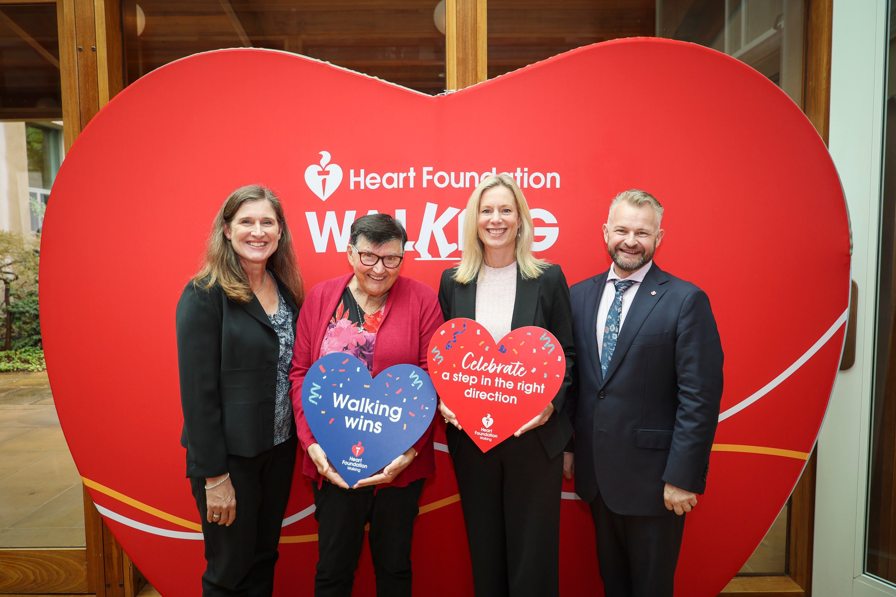 Heart Foundation Walking 30‑year anniversary afternoon tea at Parliament House