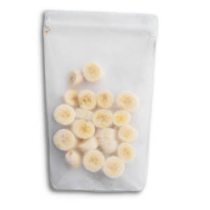 Frozen banana slices