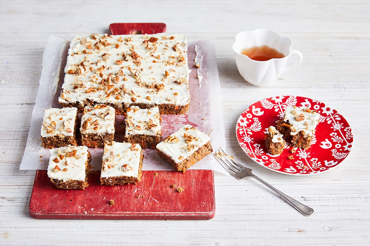 RCP JG test: No-cook carrot cake bars