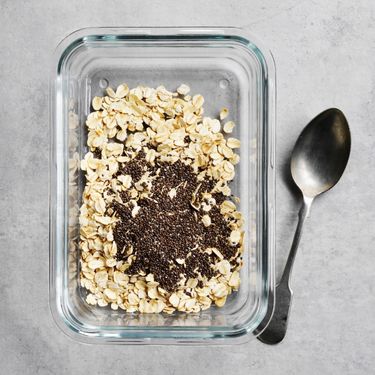 Heat oil and cook zucchini and shallots