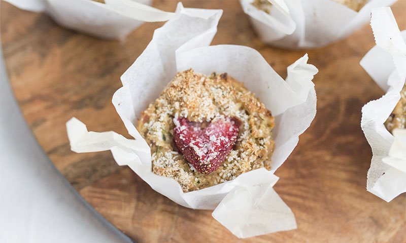 strawberry-muffins