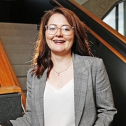 Associate Professor Seana Gall smiling at the camera