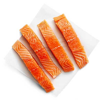 skinless salmon portions