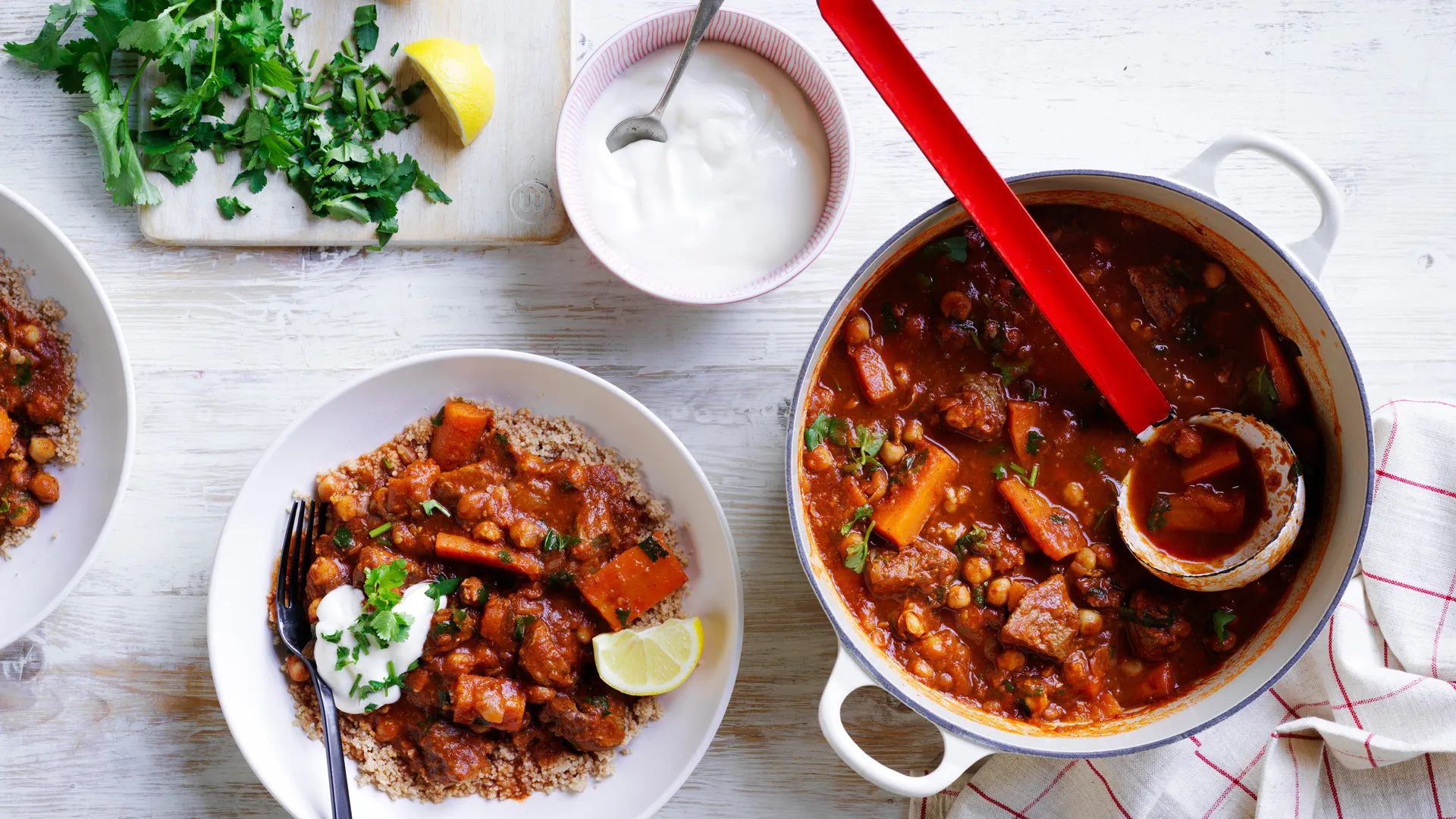 Moroccan lamb tagine - Base