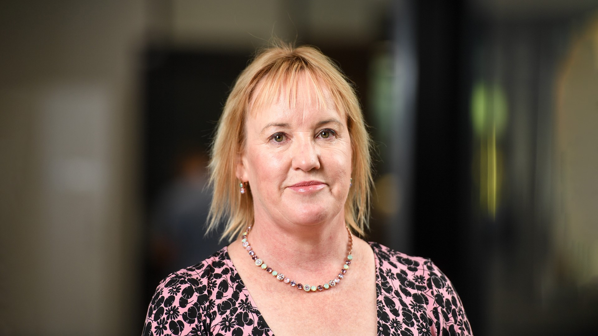 Professor giving a pose for the camera