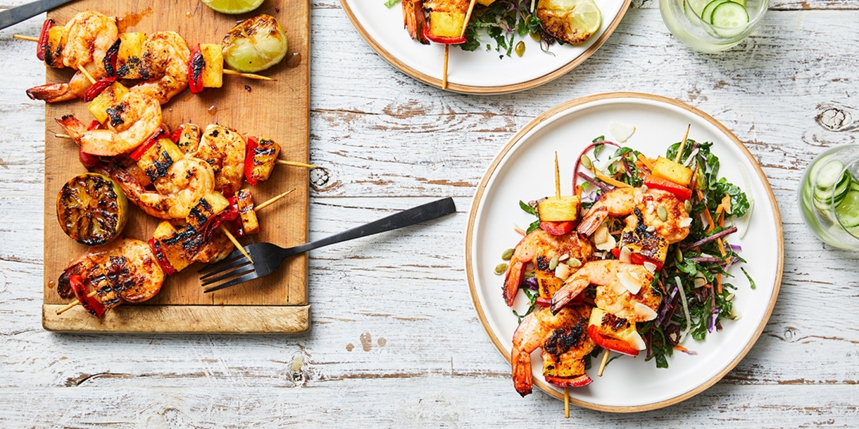 dinner plates containing food with fork