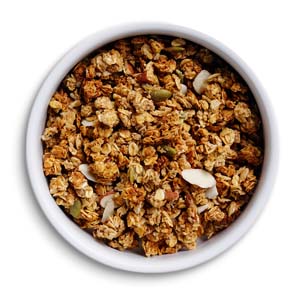 Wholegrain granola or muesli