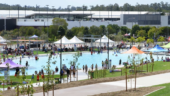 The Springfield community pool