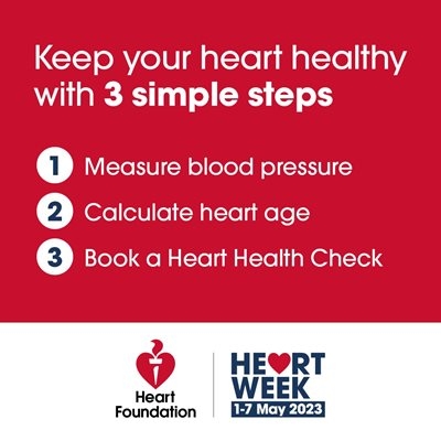 3 Simple steps for healthy heart