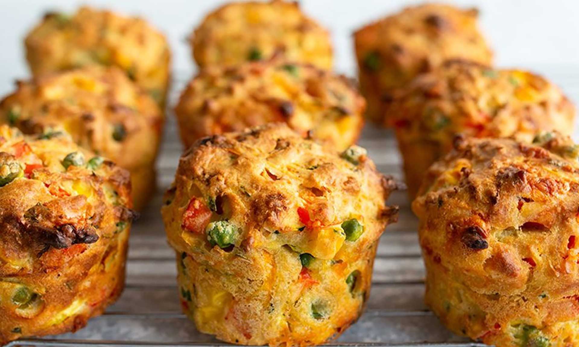 Savoury breakfast muffins   Heart Foundation