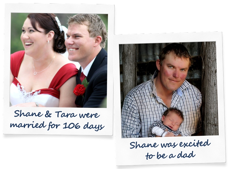 Family polaroids - Shane and Tara