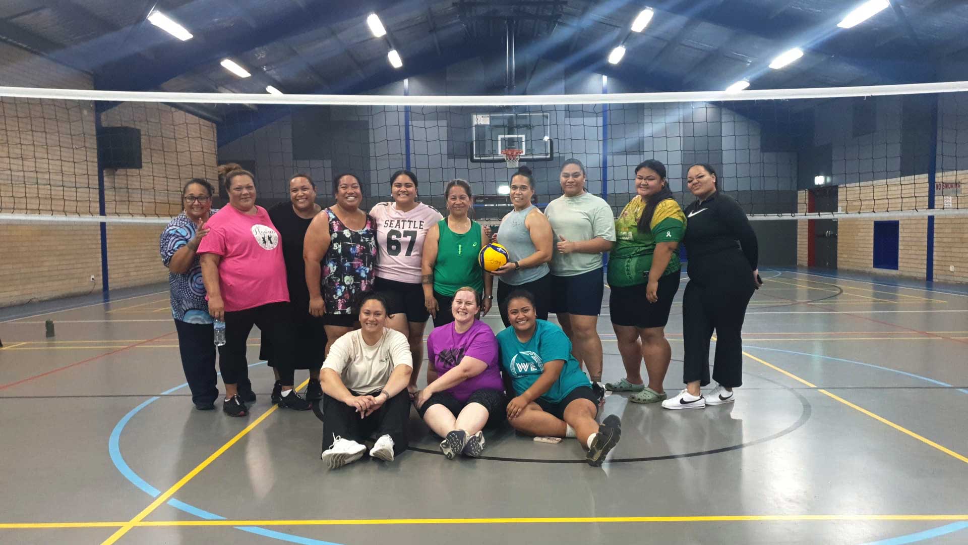 Credit photo - Yvonne Peacock - program lead, Pasifika Moving and Heart Foundation's Senior Advisor Physical Activity, Elizabeth Calleja, featured with Pasifika Moving participants. April 2026
