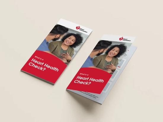 Heart Health Check brochures 