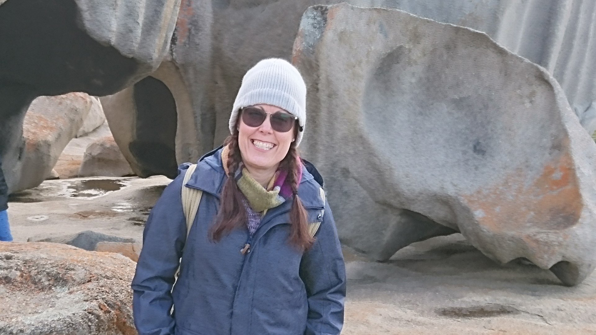 Supporter Karen outdoors