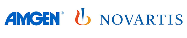 Amgen and Novartis Logo