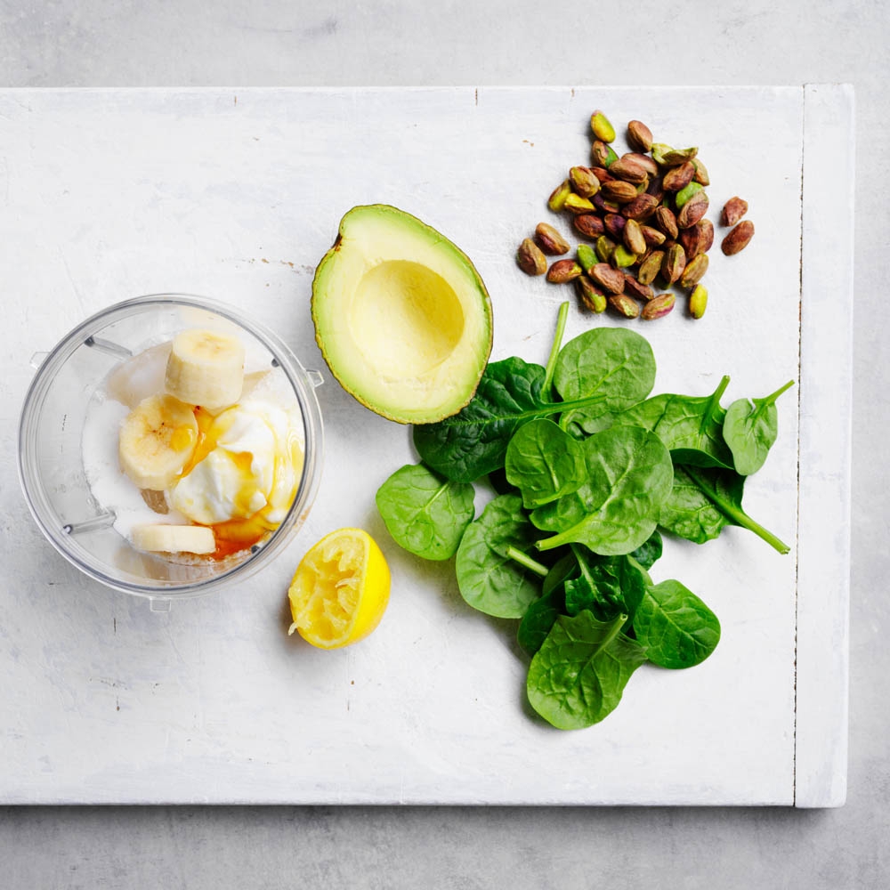 Combine ingredients in a blender