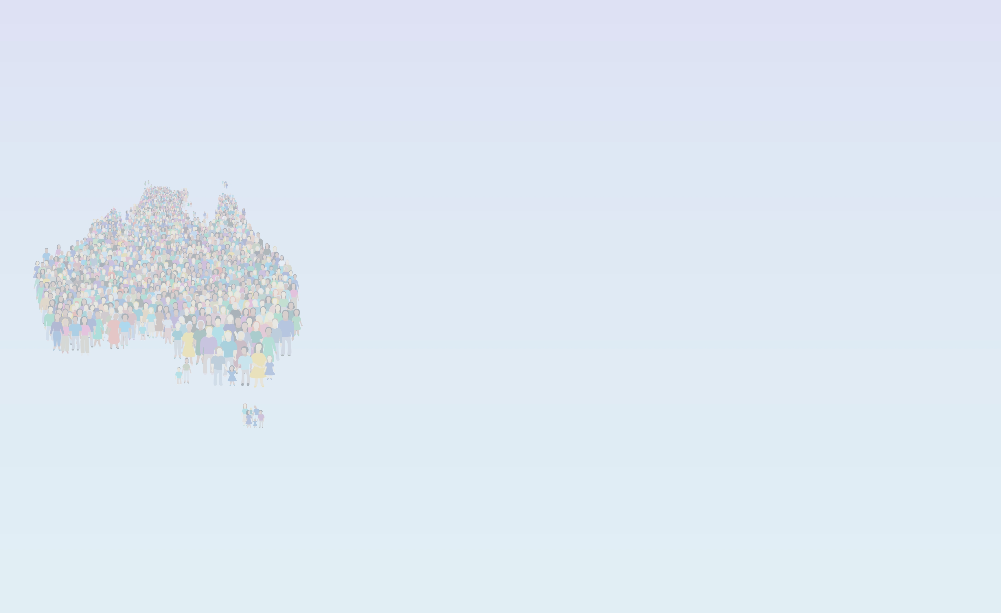Background map of Australia