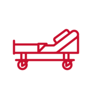 Icon of hospital bed