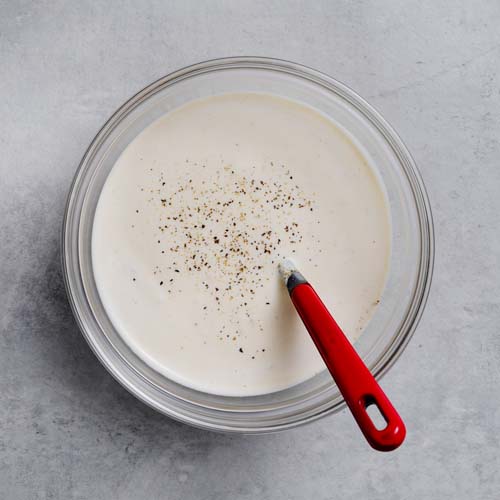 Making the dressing