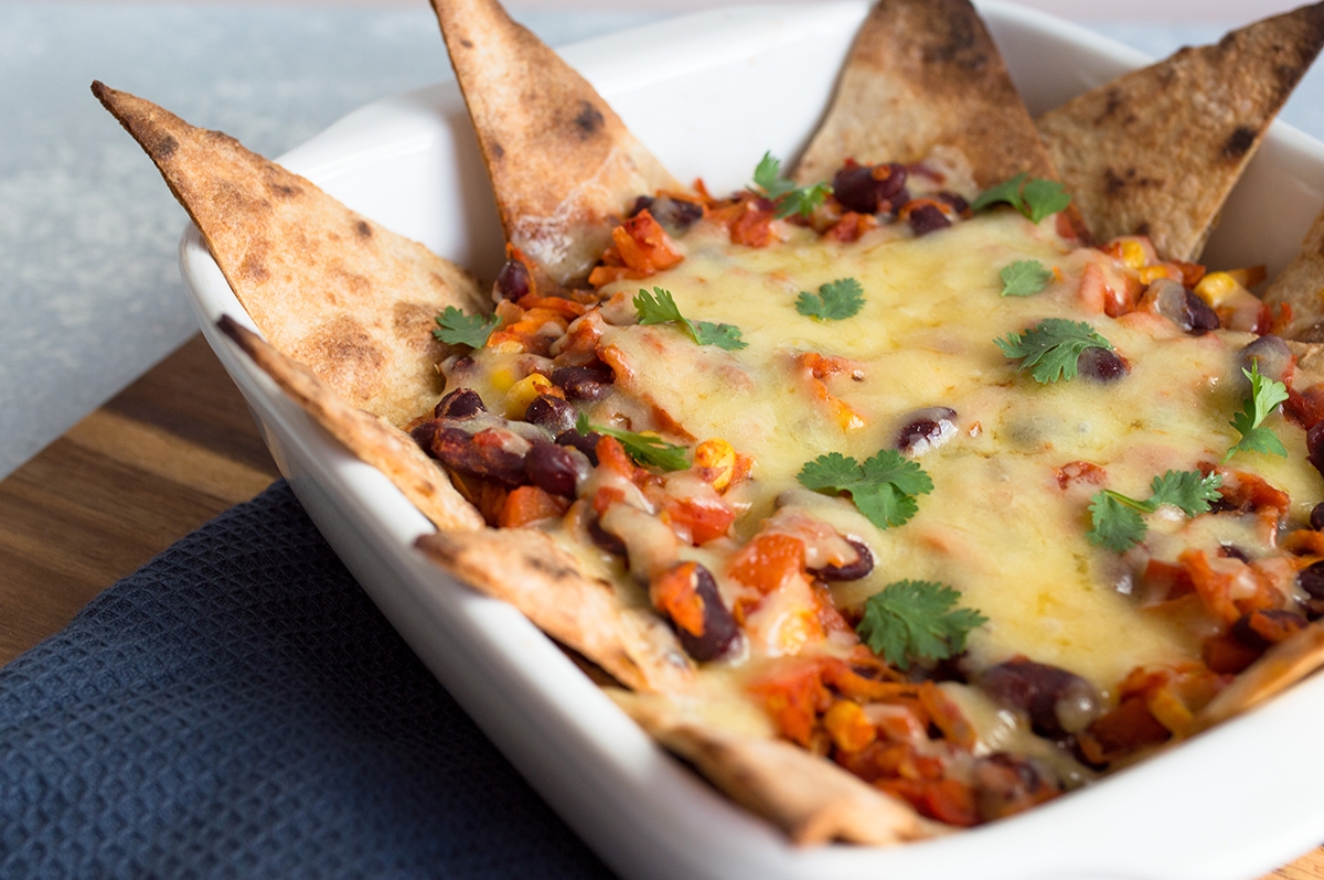 tasty homemade nachos 