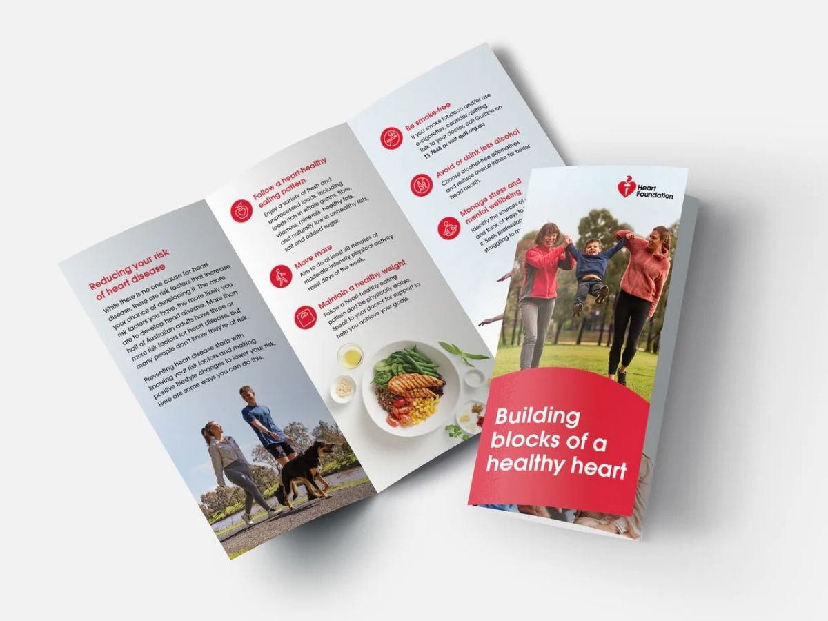 Building blocks of a healthy heart brochure