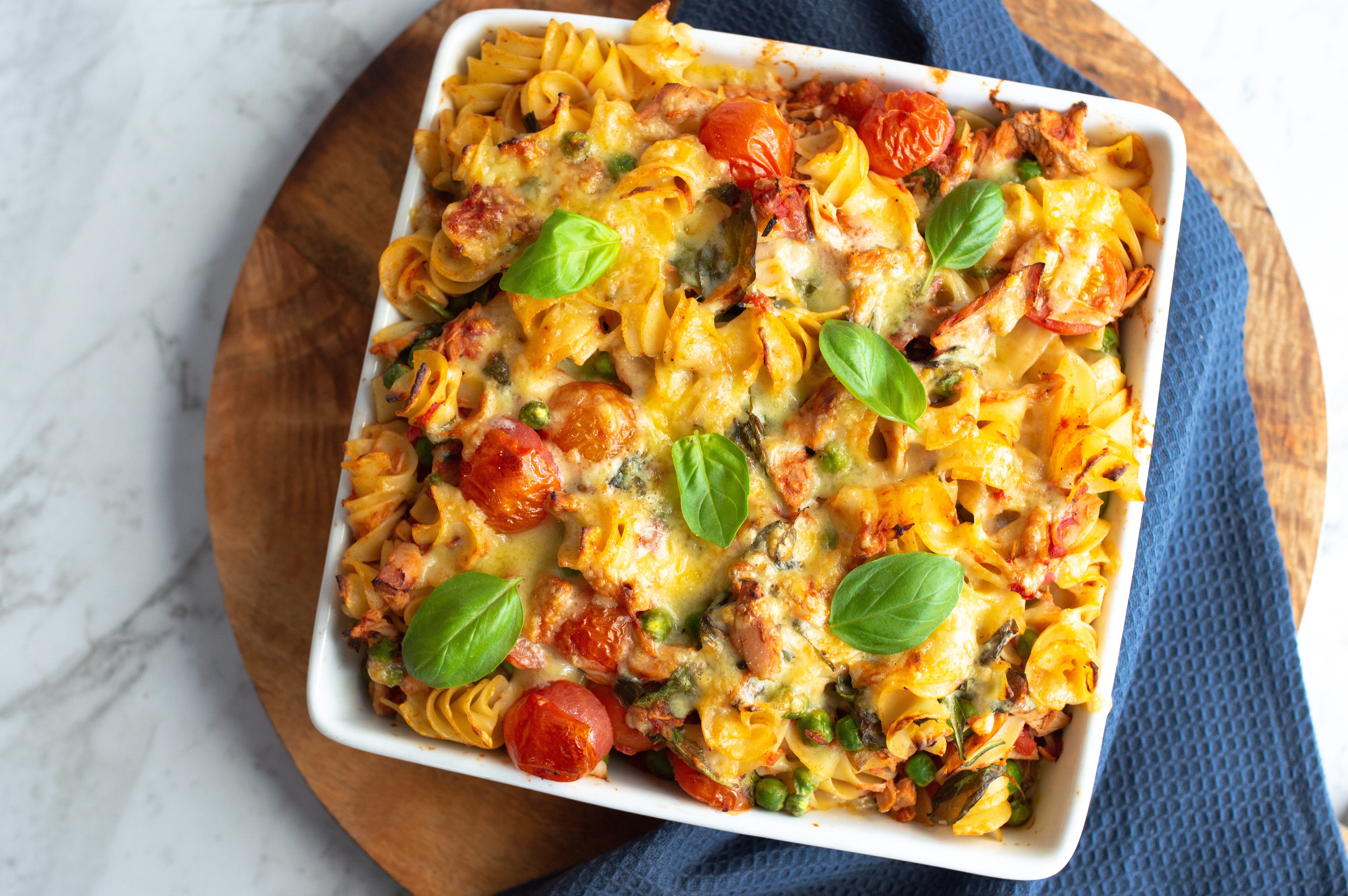 Tuna pasta bake [www.heartfoundation.org.au]