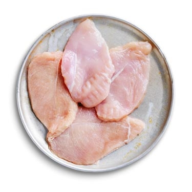 Chicken breast schnitzels (uncrumbed)