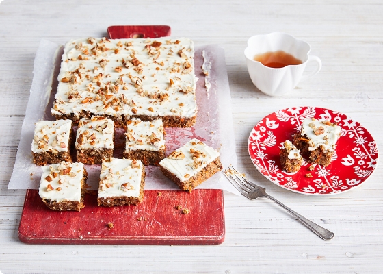 No-cook Carrot Cake Bar