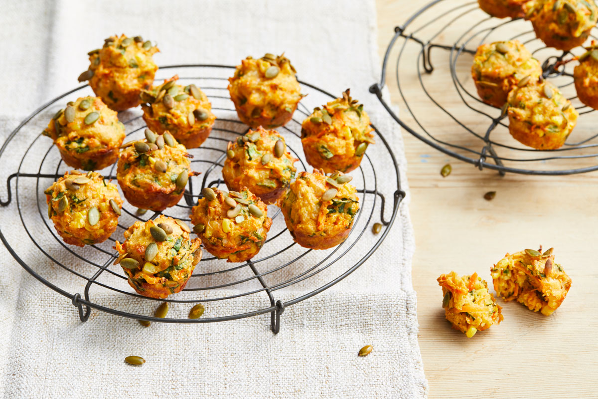A table displaying a tempting assortment of corn bites