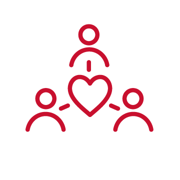 People and connection icon