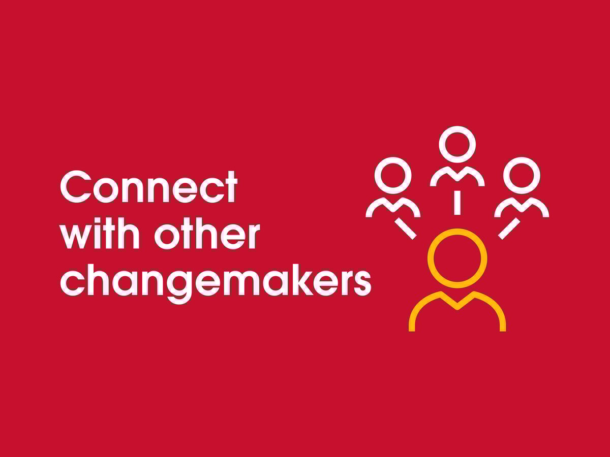 Connect with changemakers