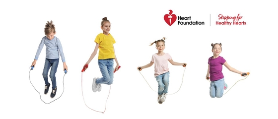 Heart Association of South Africa logo: A red heart with a white cross in the center, symbolizing the organization's commitment to heart health.