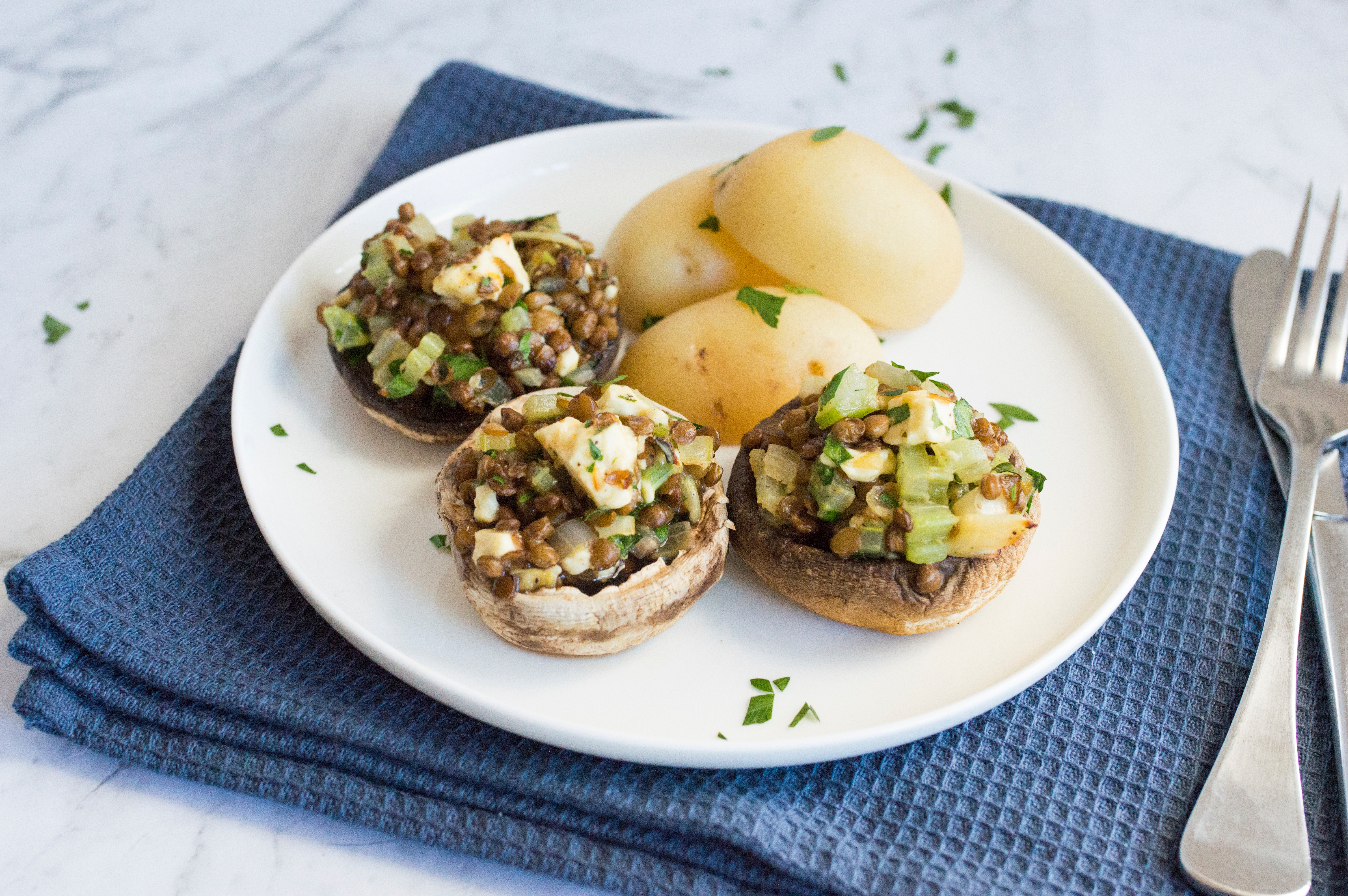 stuffed-mushrooms-with-baby-potatoes