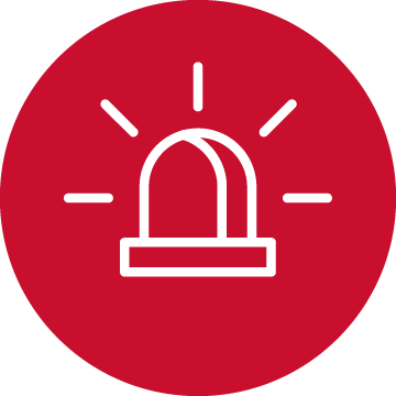 Icon representing trauma or injury