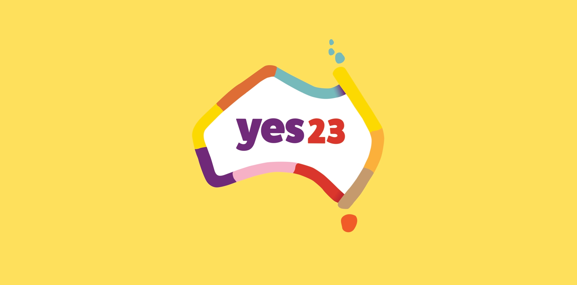 A vibrant logo displaying the word "yes 23" in various colors.