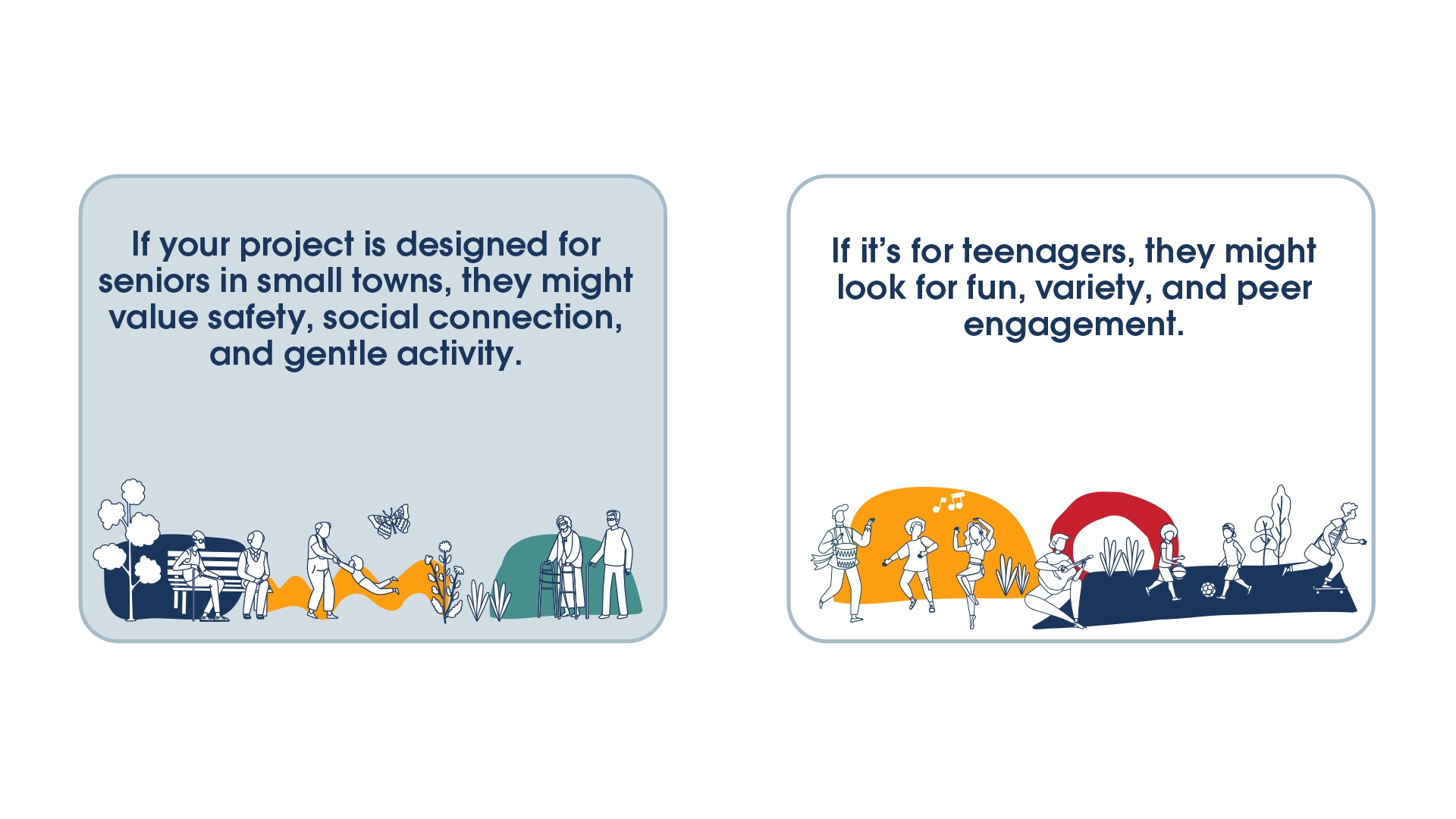 Defining audience values and needs