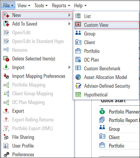 Advisor Workstation Support