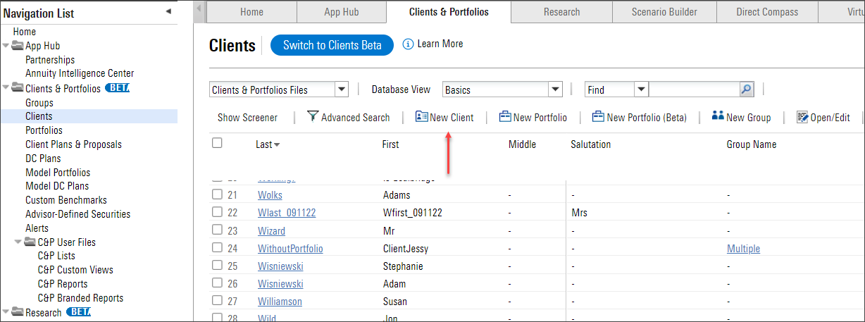 Advisor Window Advisor Workstation Support